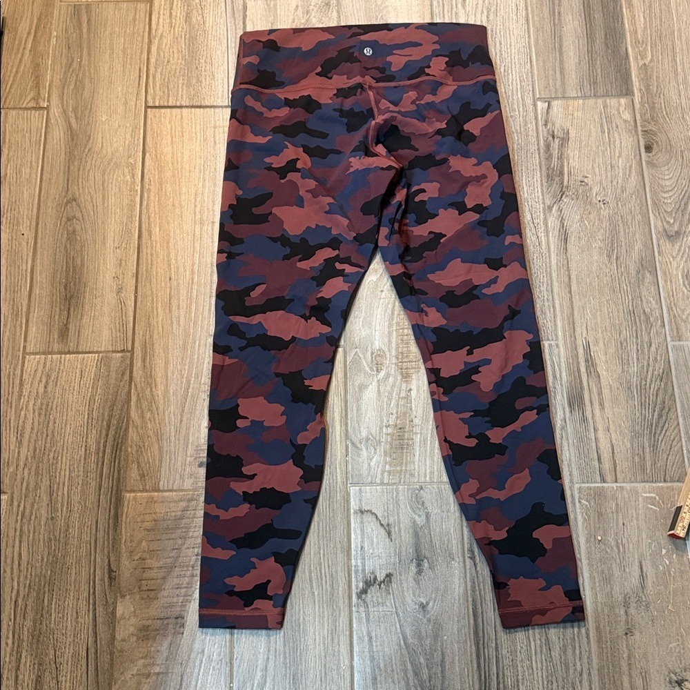 Lululemon Wunder Under High-Rise Tight 28" *Full-On Luxtreme Camo Size 14 - Picture 9 of 9